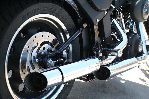 motorcycle exhaust